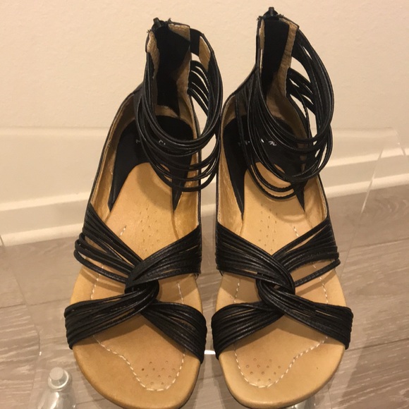 Miz Mooz Alex Ankle-Wrap Sandal - Picture 9 of 13